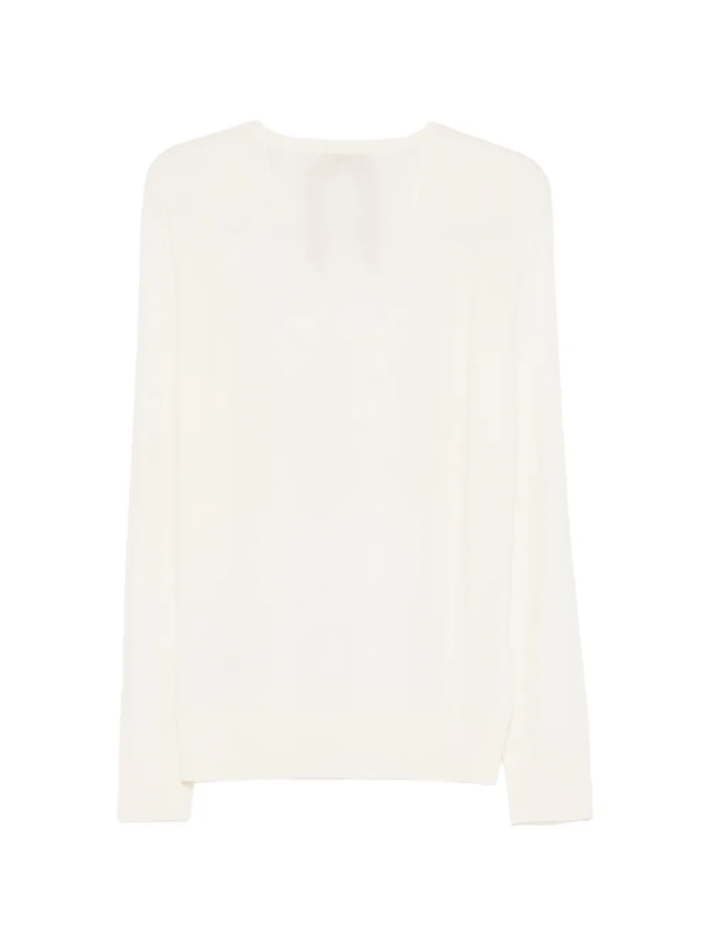  Nº21 V-neck Sweater - Neutrals 