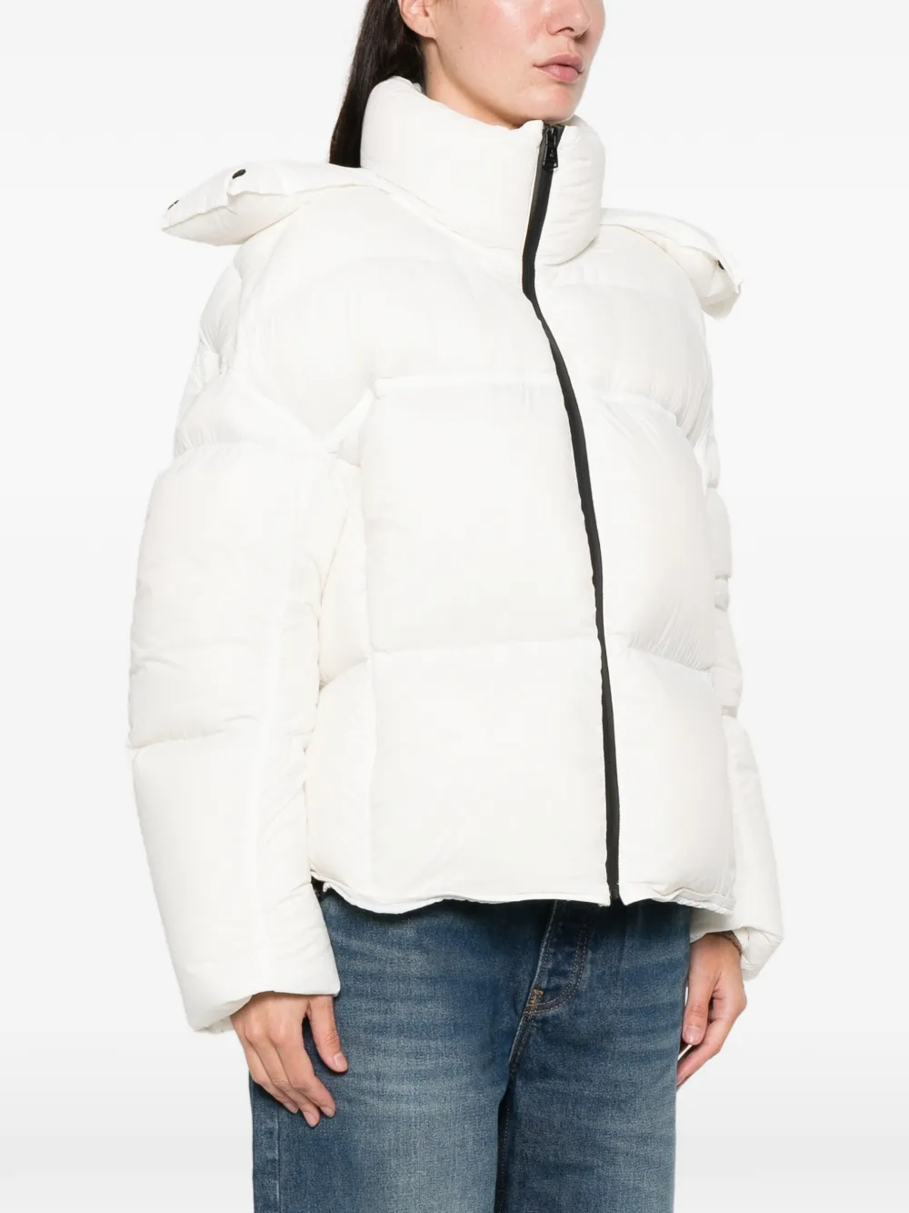 Nicole Benisti Neige Long Sleeve Jacket In White