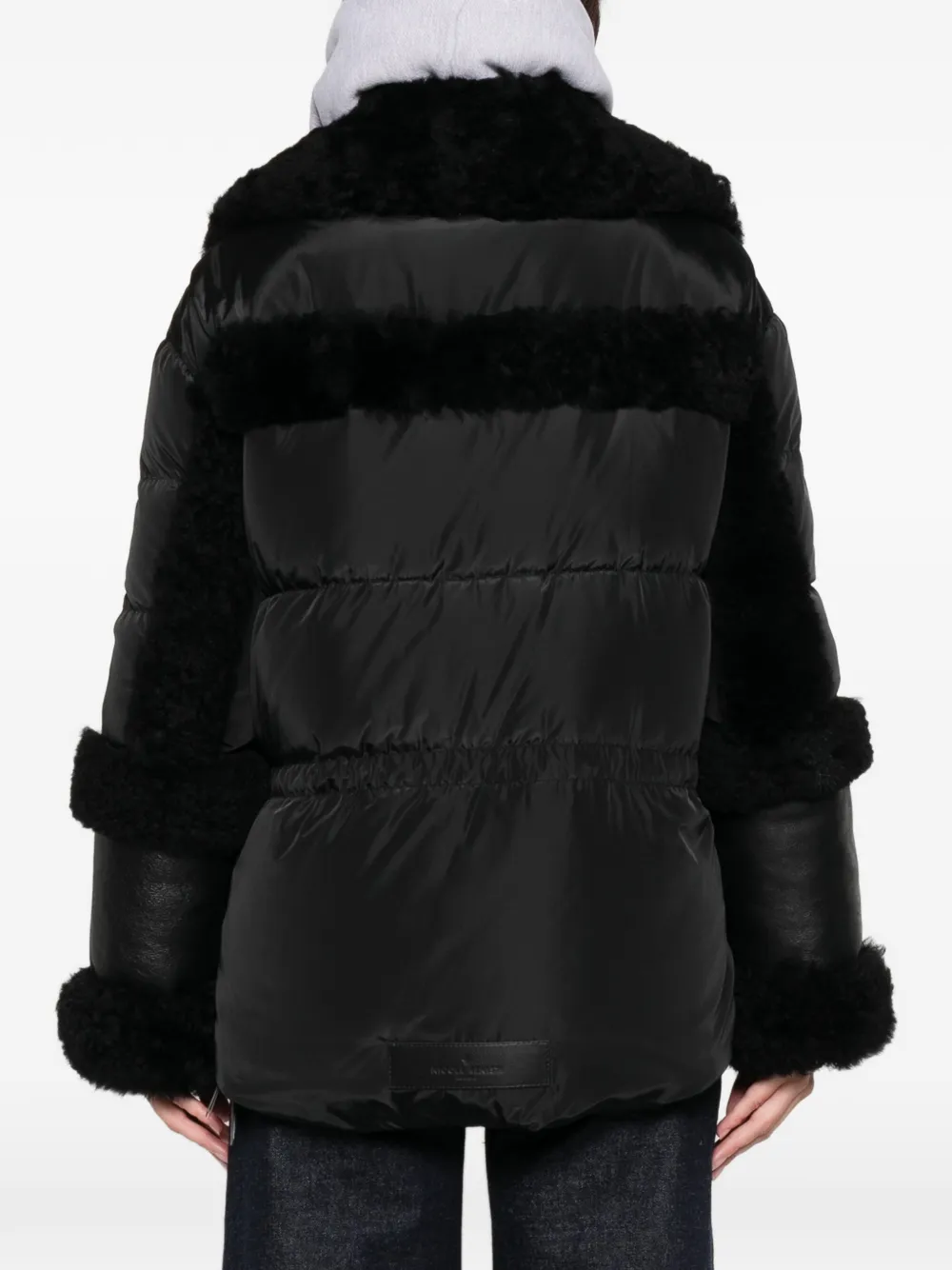Nicole Benisti Garnier Shearling Jacket In Black