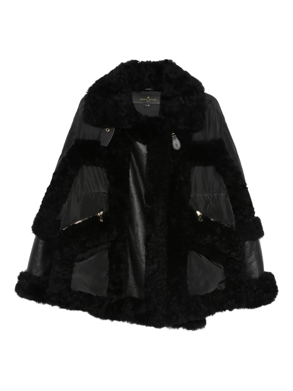 Nicole Benisti Garnier Shearling Jacket In Black