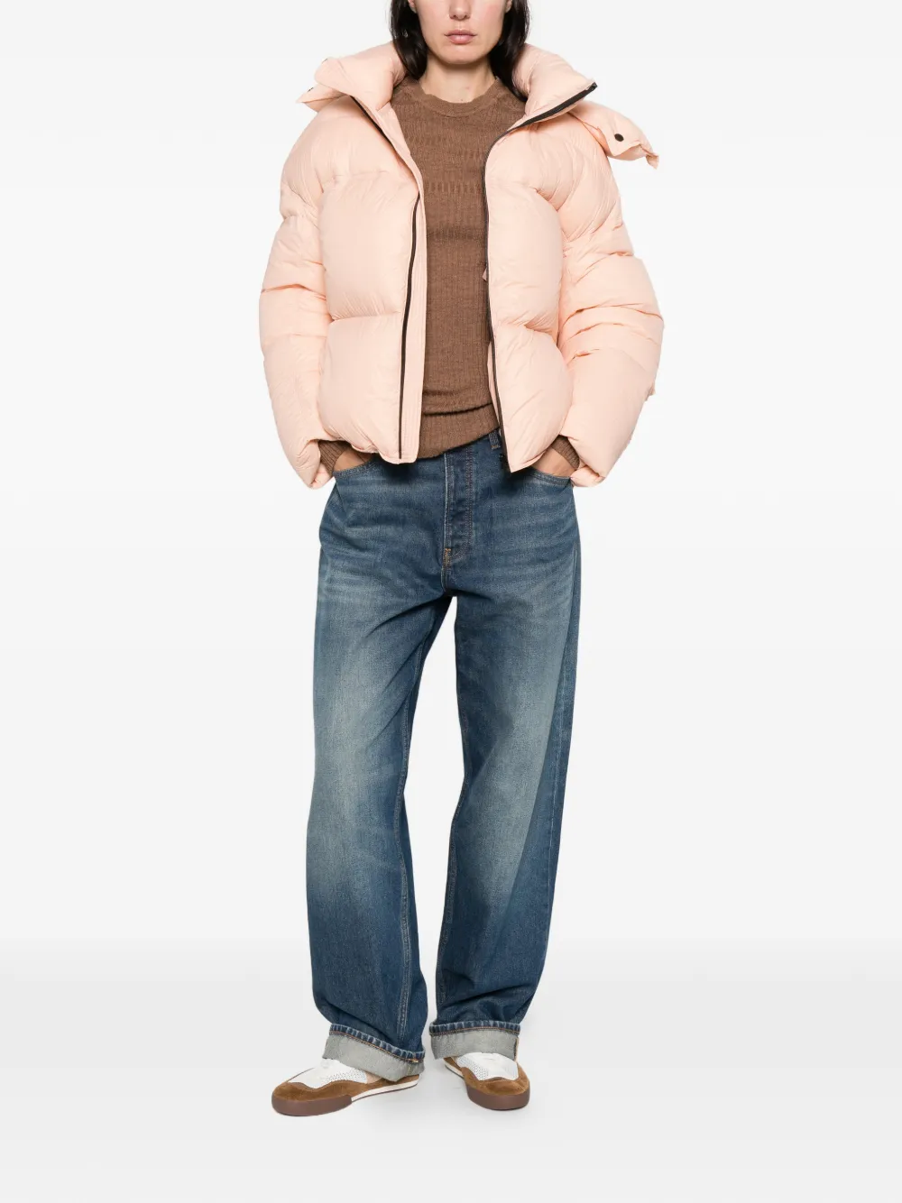 Nicole Benisti Gigi Buttoned Coat In Pink
