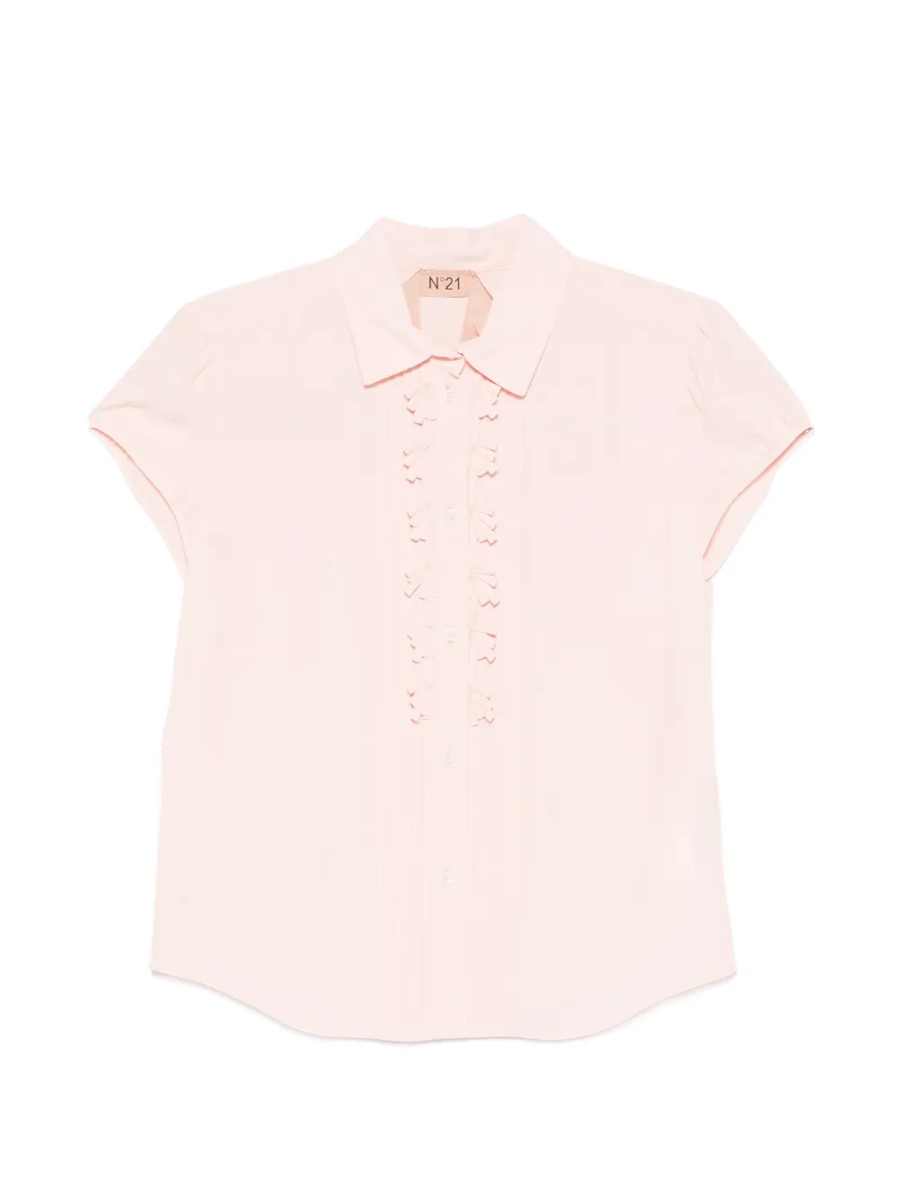 Nº21 ruffled shirt - Rosa