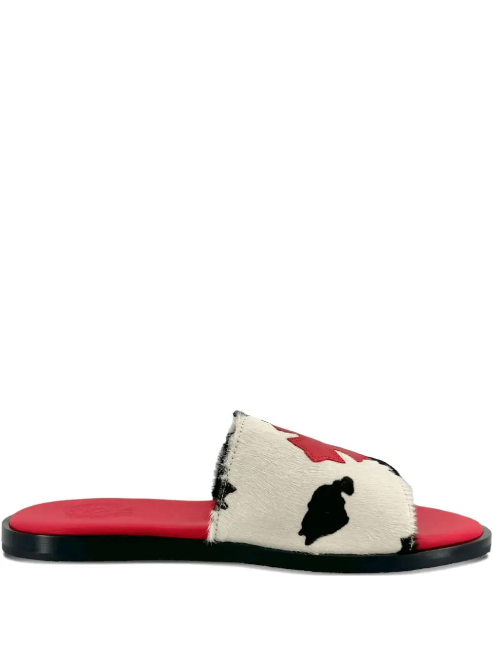 Chrome Hearts cross-patch sandals | White | Image 1