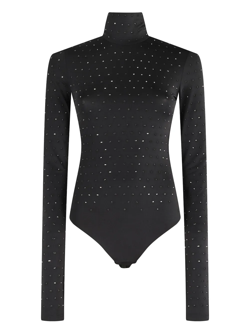 THE ANDAMANE top con cuello de tortuga y detalles | negro | Image 1