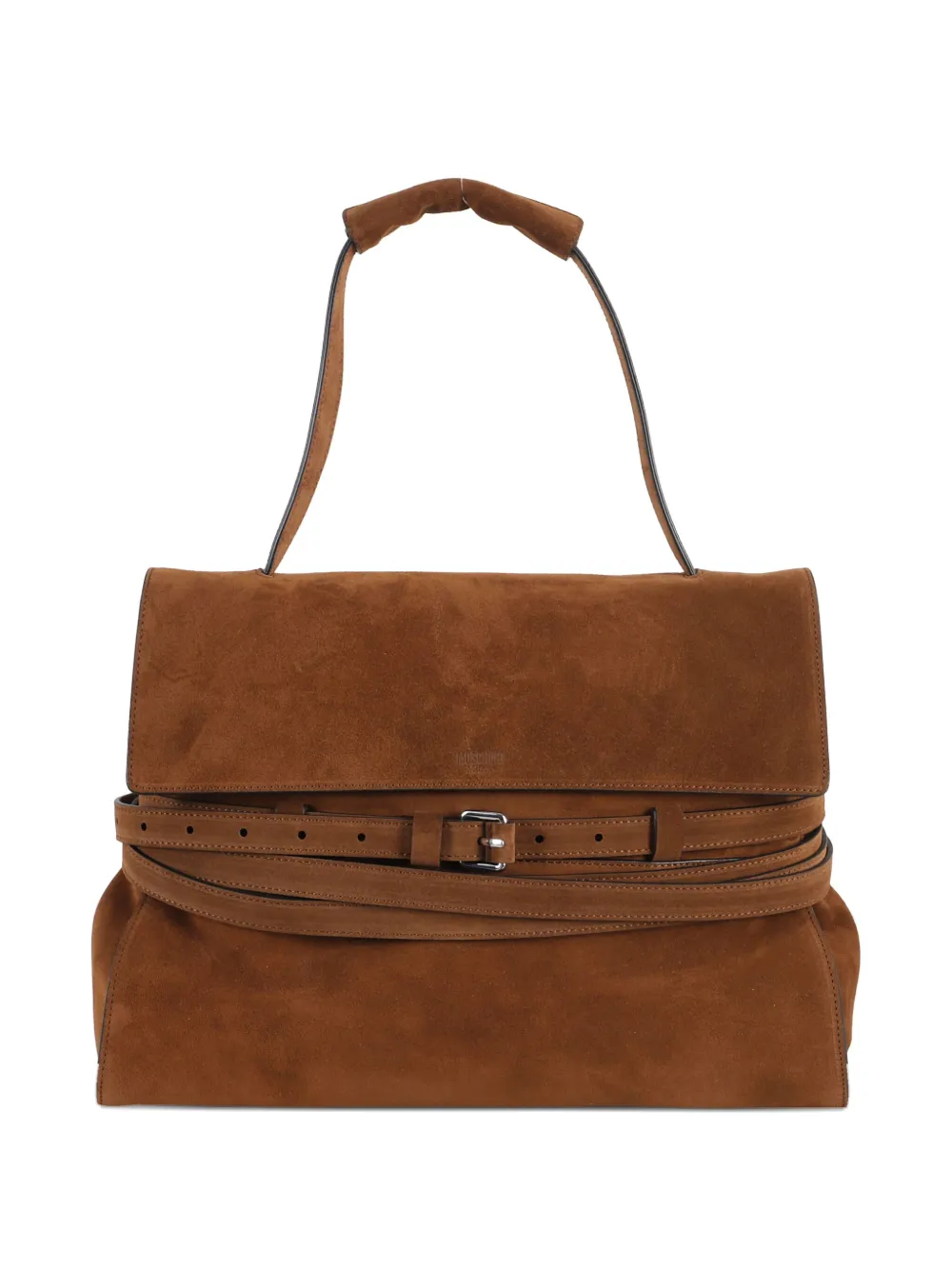 Moschino Tie Me ショルダーバッグ - ブラウン