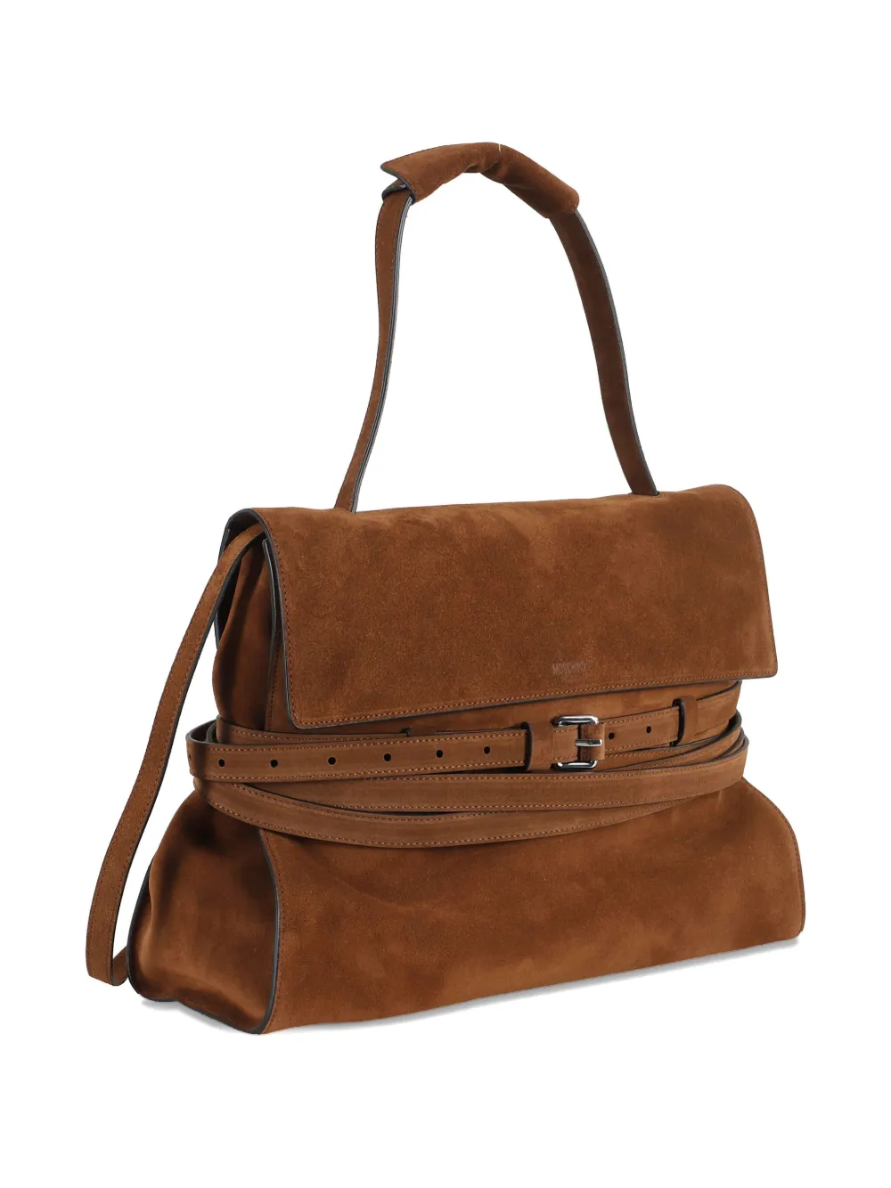 Moschino Tie Me shoulder bag - Bruin
