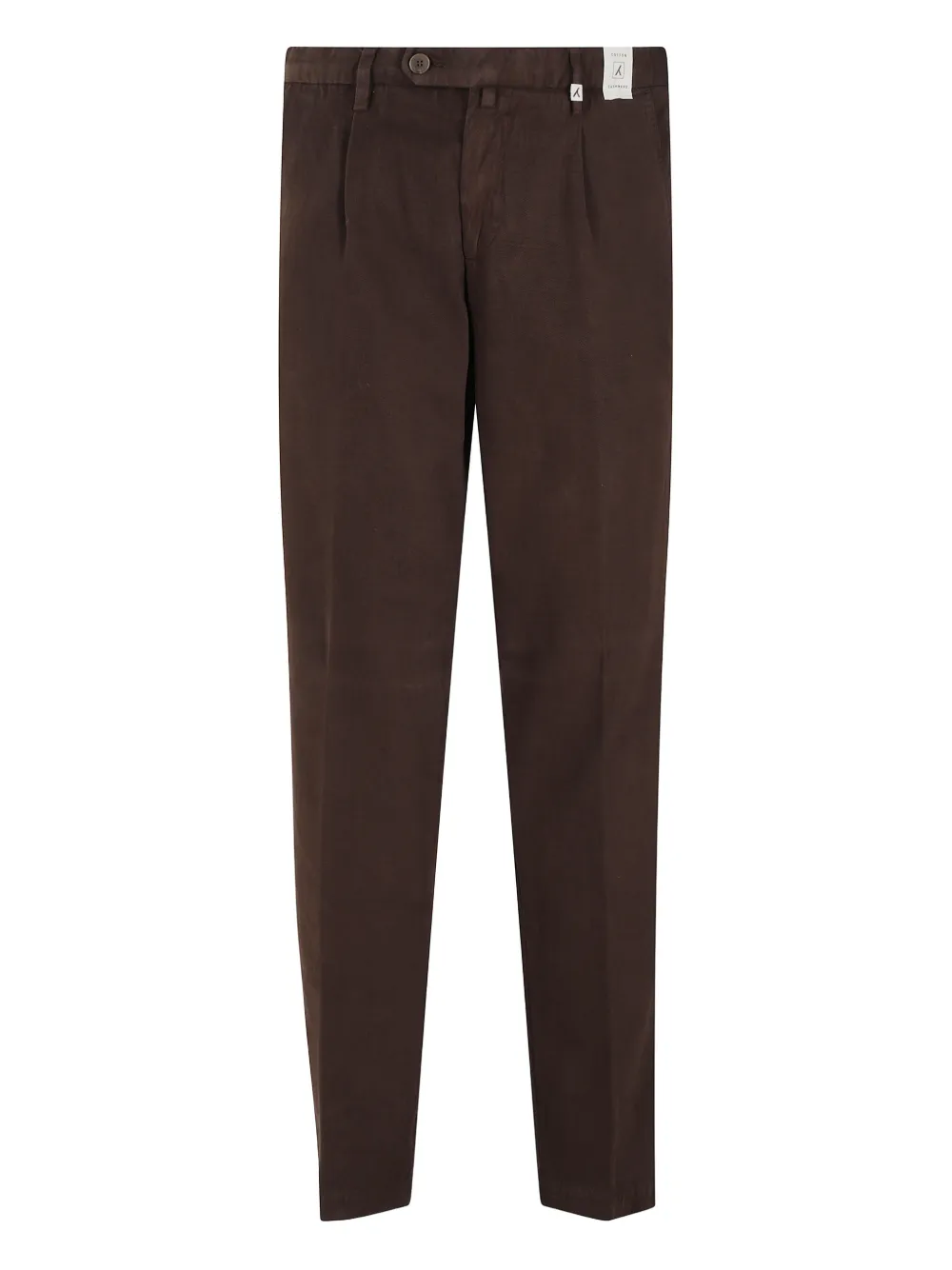 Myths pleated trousers | Brown | Image 1