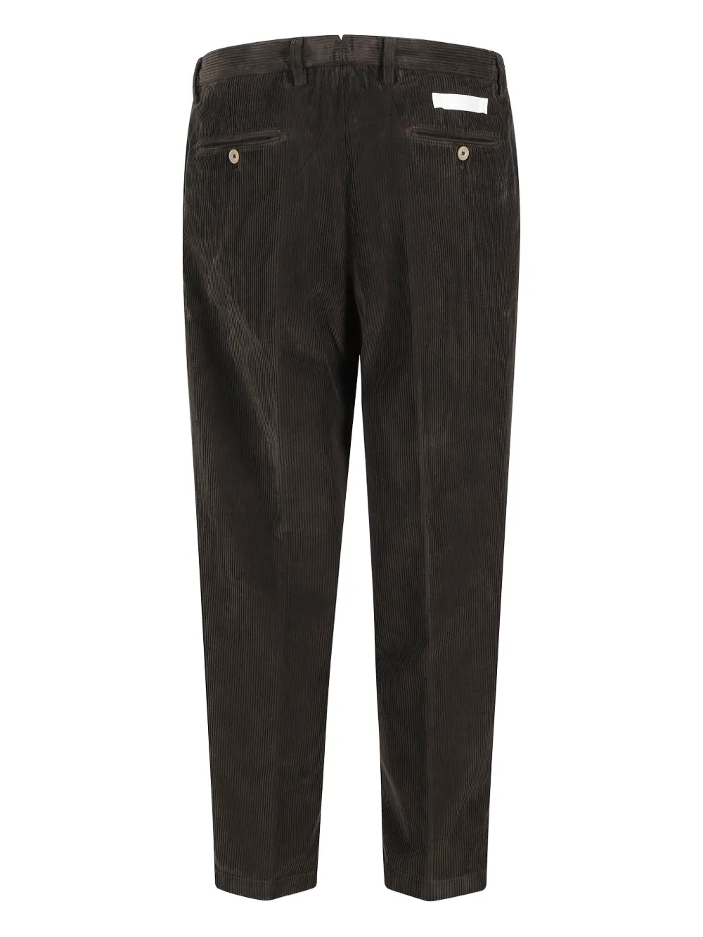 Briglia 1949 pleated corduroy trousers - Bruin