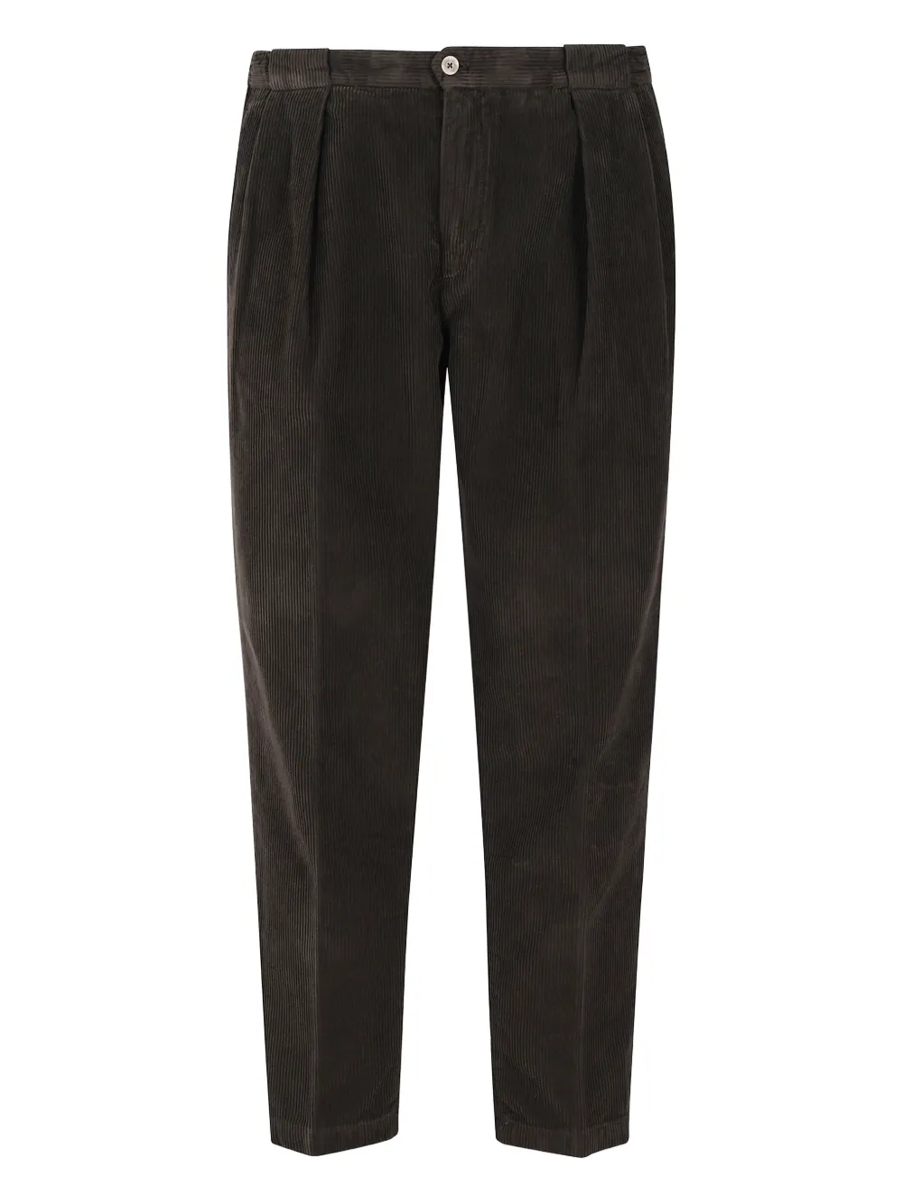 Briglia 1949 pleated corduroy trousers Bruin