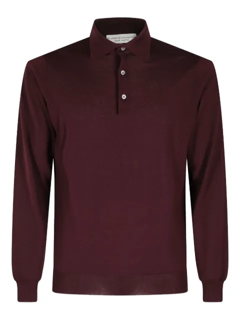 Filippo De Laurentiis long-sleeve polo shirt
