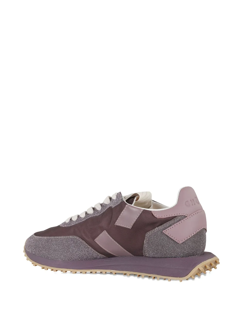 Ghoud Ruby Glittered Low-top Sneakers In Purple