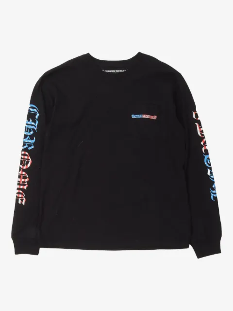 Chrome Hearts x Matty Boy T-shirt America a maniche lunghe