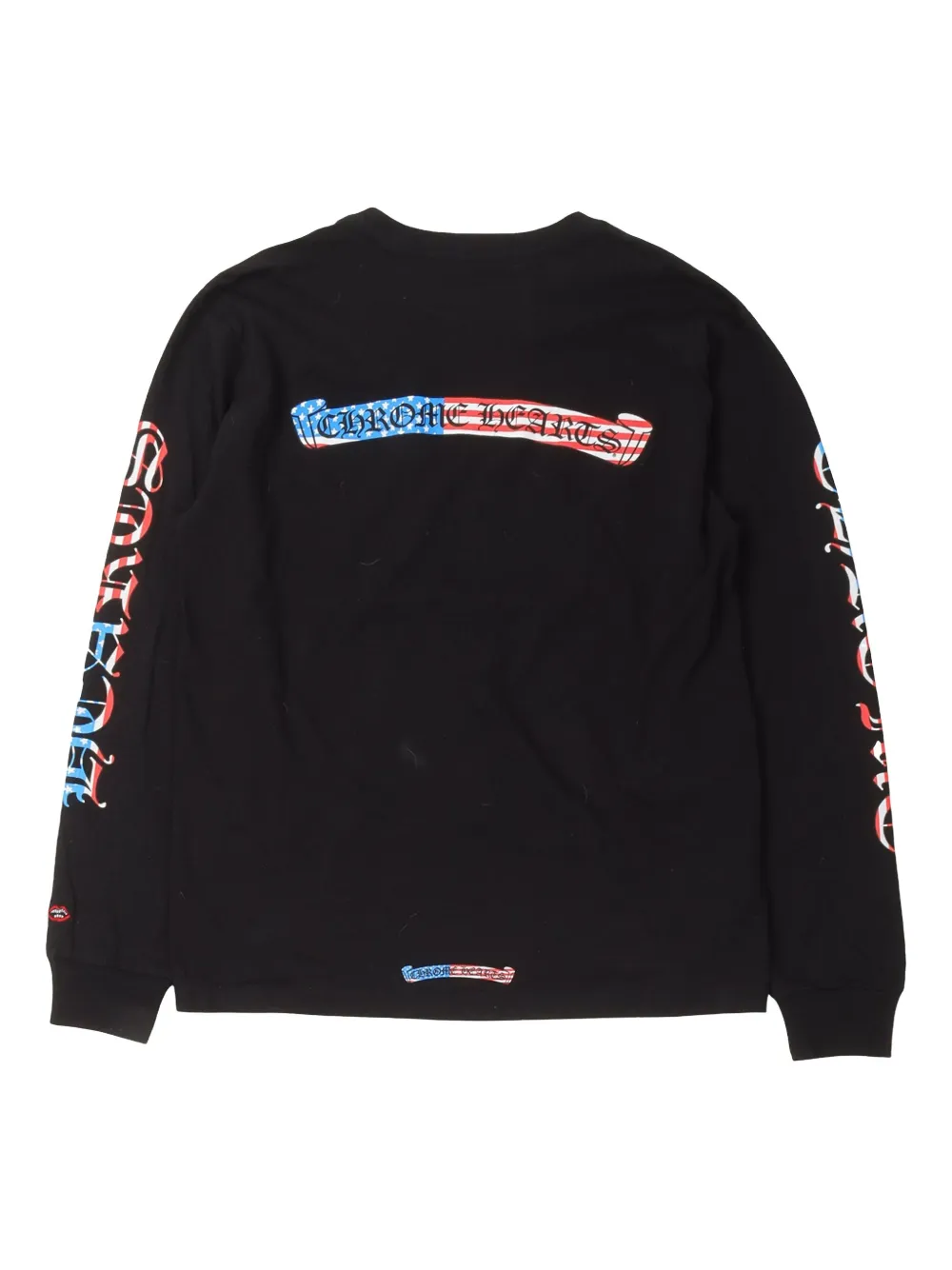 Chrome Hearts x Matty Boy America T-shirt met lange mouwen - Zwart