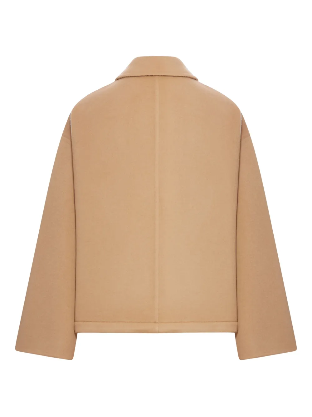 Gucci Long-sleeved Jacket In Brown