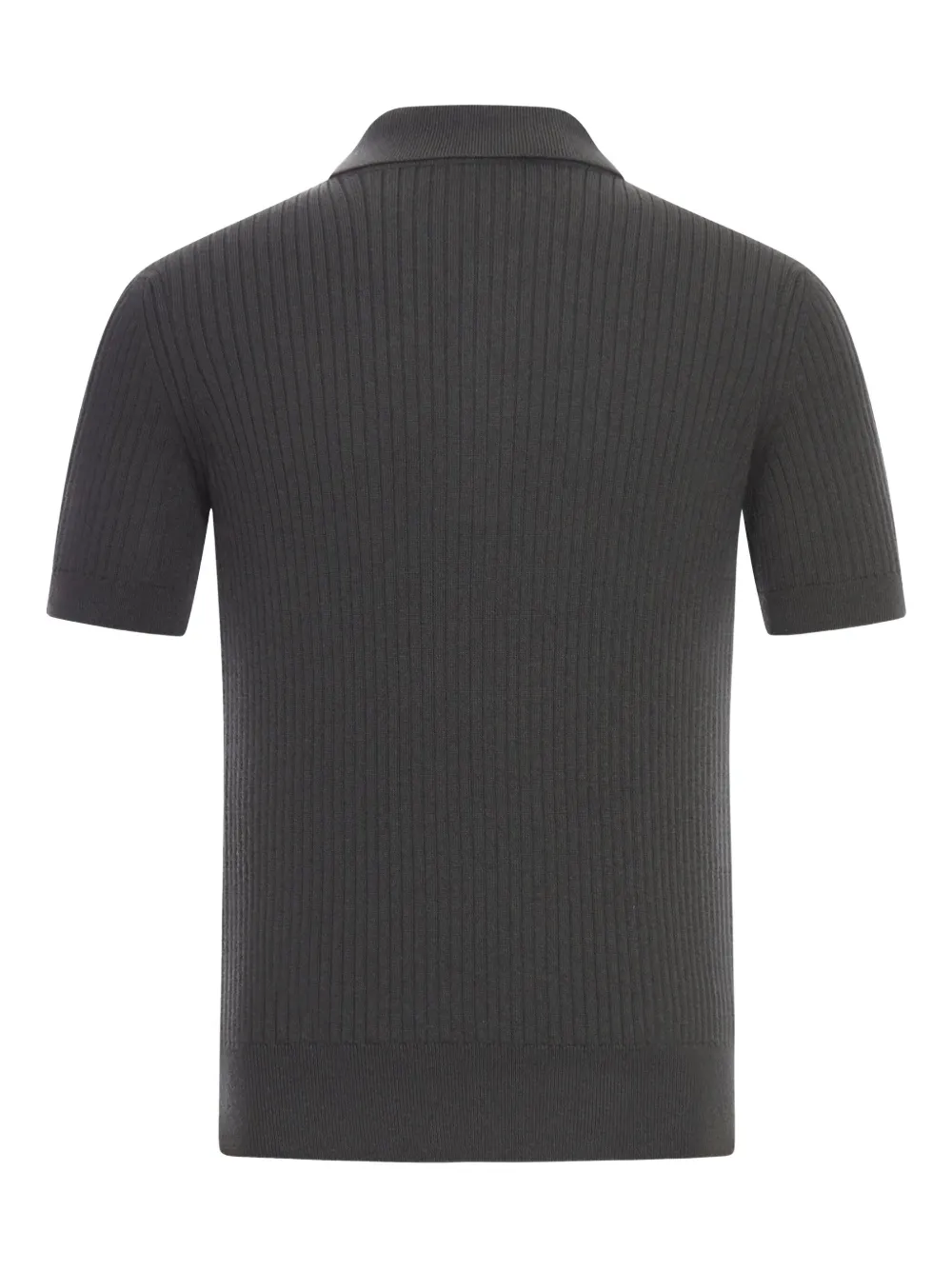 Gucci Geribbeld poloshirt met borstzak - Groen