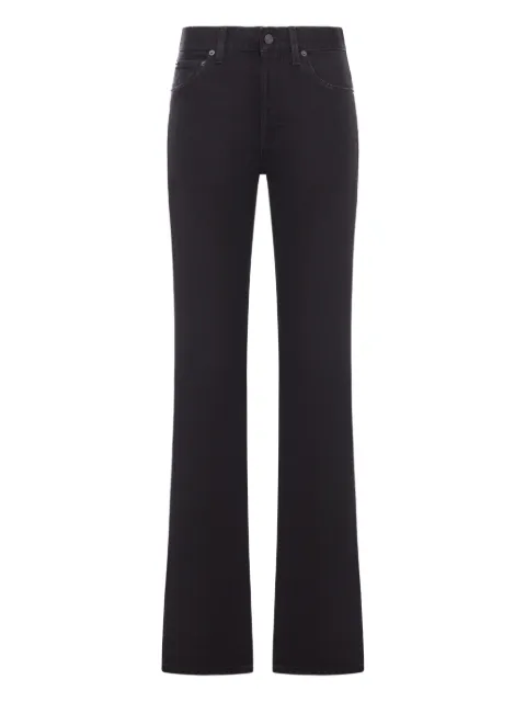Saint Laurent logo-patch jeans