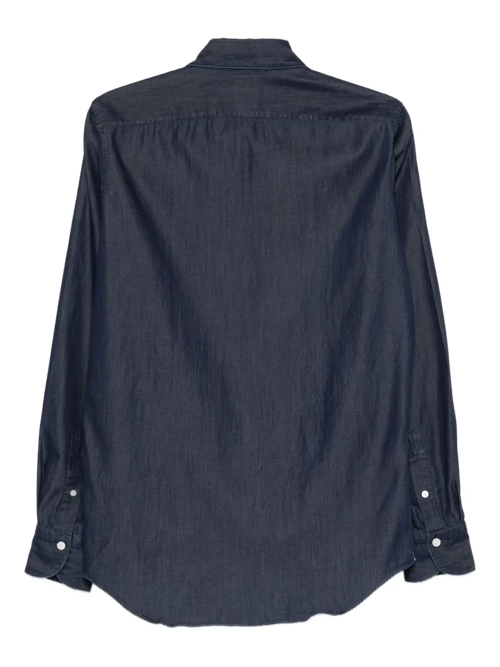 Finamore 1925 Napoli long sleeve shirt - Blauw