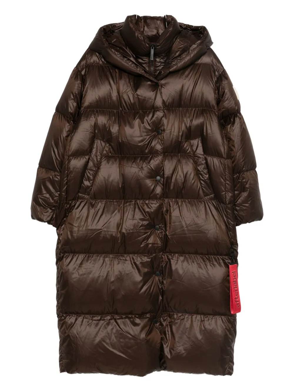 AFTER LABEL Cappotto Montreux con cappuccio - Marrone