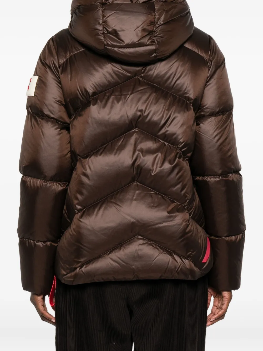 After Label Helsinky Hooded Jacket In Brown
