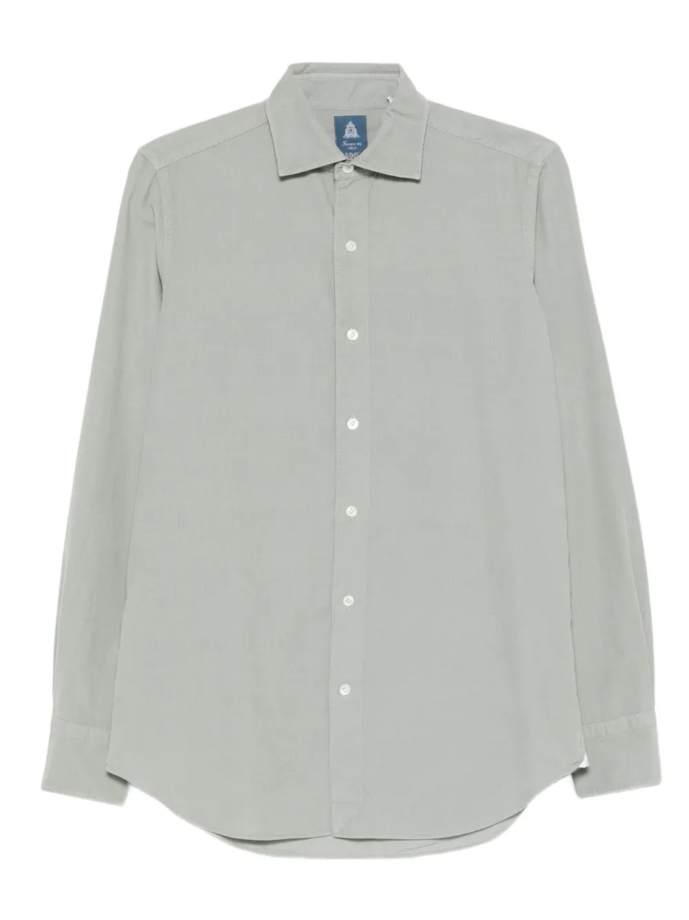 Finamore 1925 Napoli Langärmeliges Hemd | Grau | Image 1