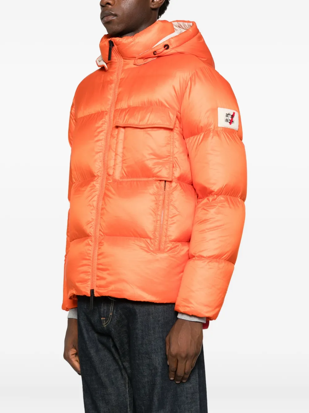 AFTER LABEL Katalla jas met capuchon Oranje