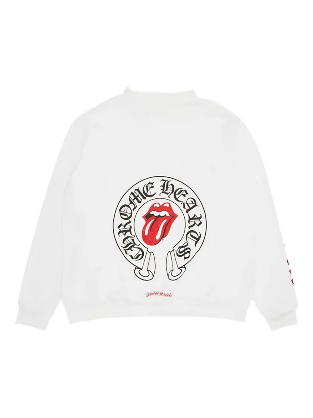 Chrome Hearts x Rolling Stone Lips hoodie - Beige