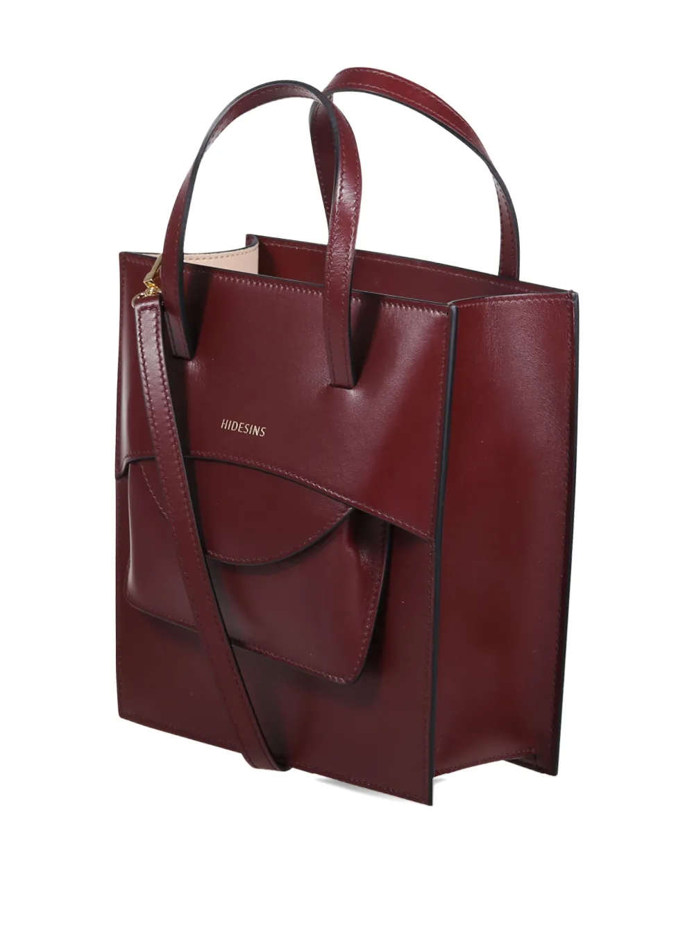 Hidesins Flap J Tote Bag In Red