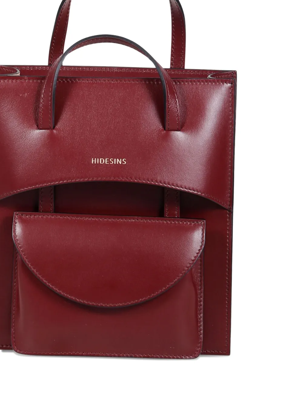 Hidesins Flap J Tote Bag In Red