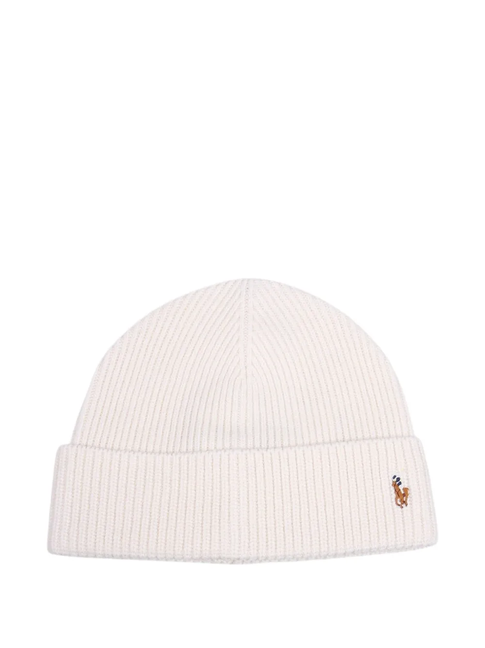 Ralph Lauren Collection embroidered beanie hat - ニュートラル Ralph Lauren Collection embroidered beanie hat - ニュートラル
