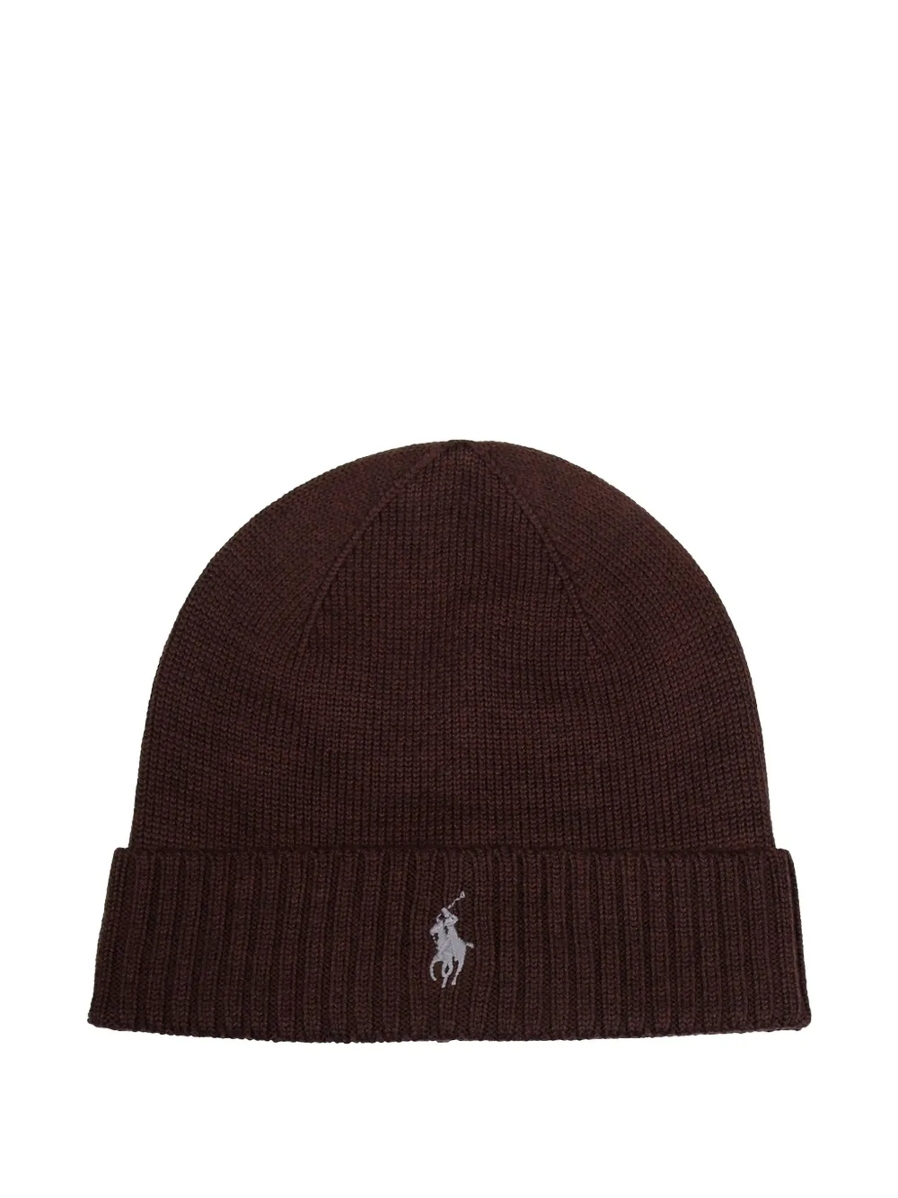 Ralph Lauren Collection ribbed beanie hat - ブラウン Ralph Lauren Collection ribbed beanie hat - ブラウン