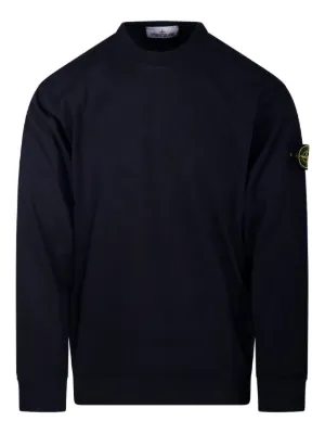 Stone Island ロゴ スウェットシャツ | ブラック | FARFETCH JP