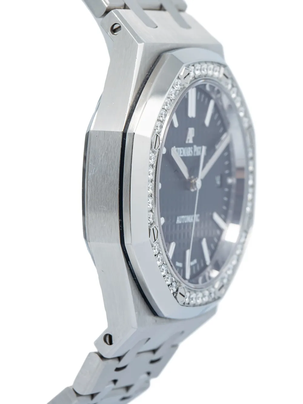 Pre-owned Audemars Piguet Pre Owned Royal Oak 37mm In Black