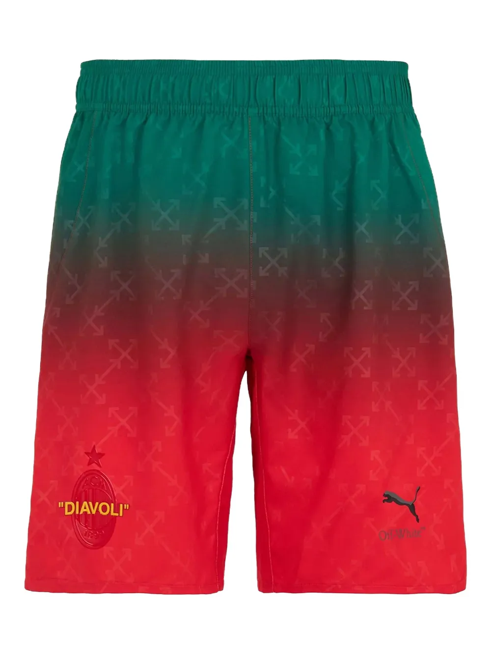 Puma Ac Milan X Off-white Authentic Shorts In Red