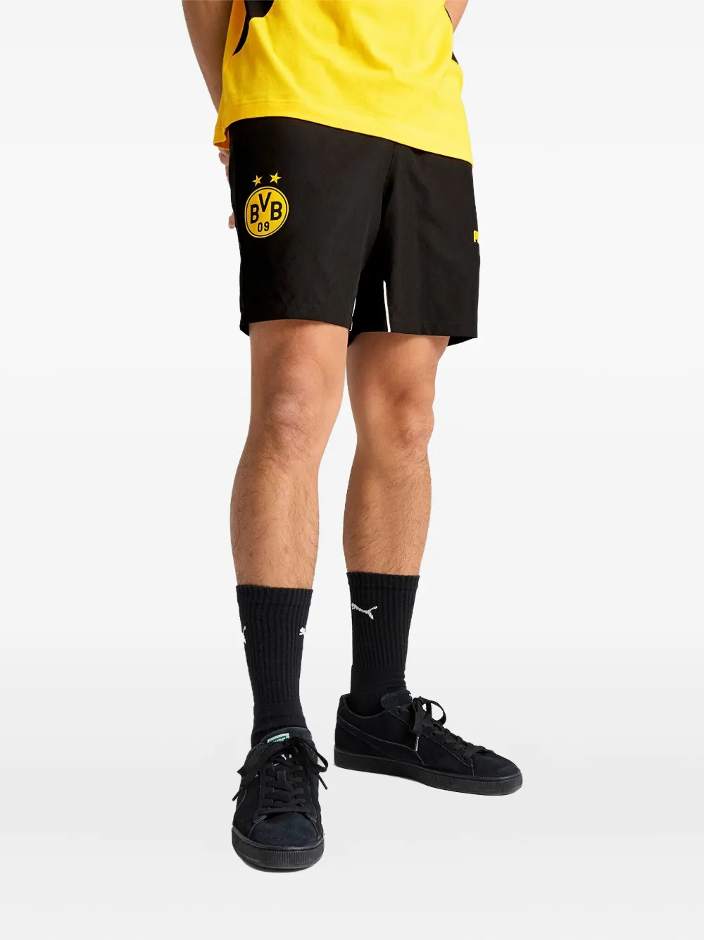 PUMA Borussia Dortmund ftblARCHIVE shorts | Track & Running Shorts | Image 2