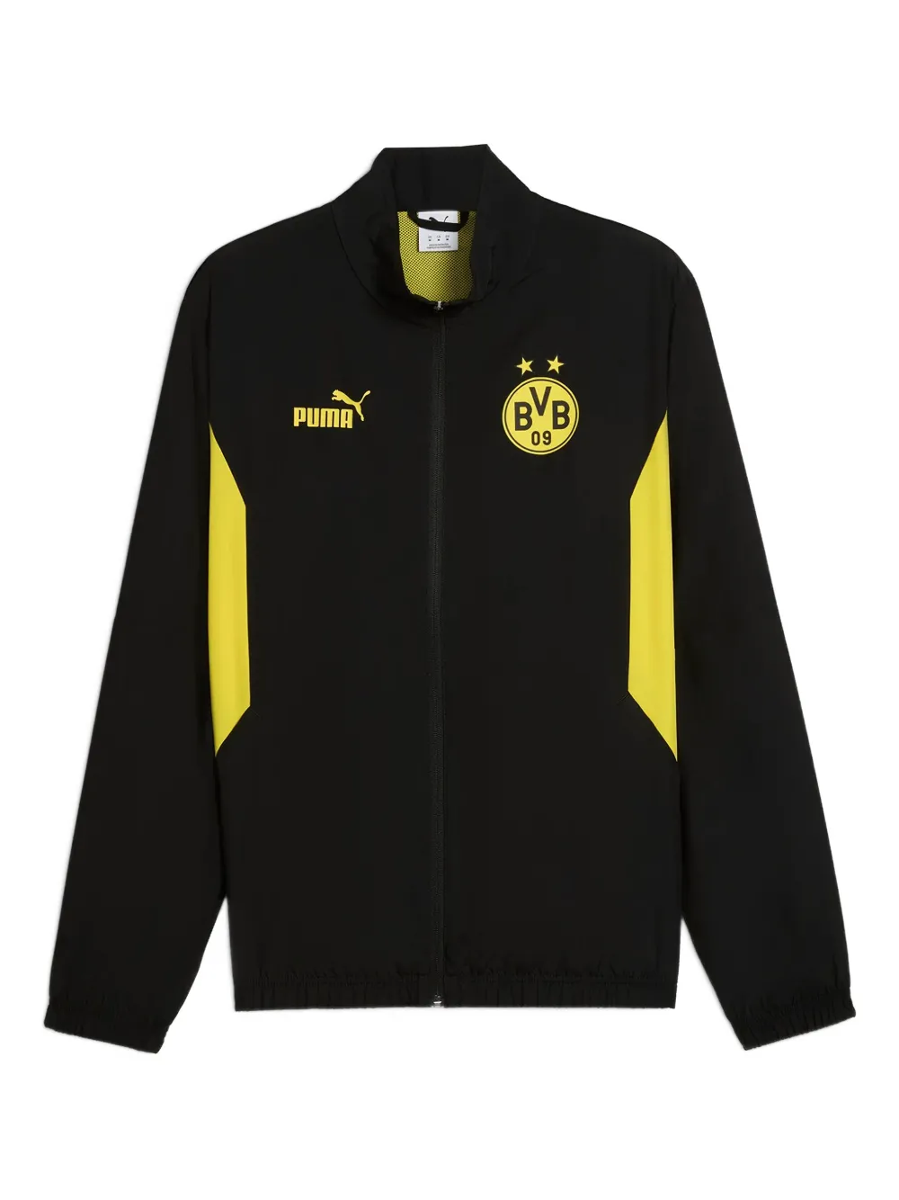 Puma Borussia Dortmund Ftblarchive Jacket In Black