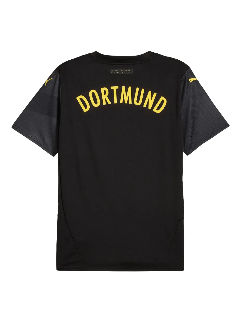 Puma Borussia Dortmund 24/25 Men's Replica Away Soccer Jersey In Black