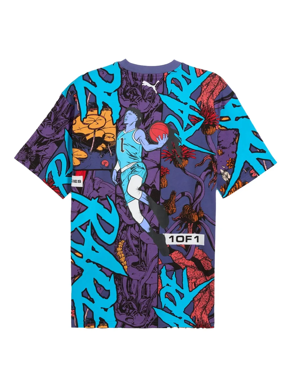 PUMA x LaMelo Ball T-shirt met print - Paars
