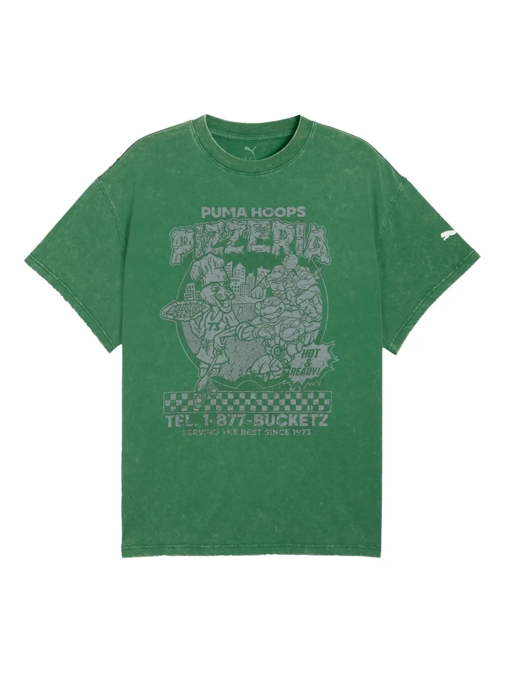 PUMA playera Mutant Ninja Turtles en colaboración con Teenage | verde | Image 1