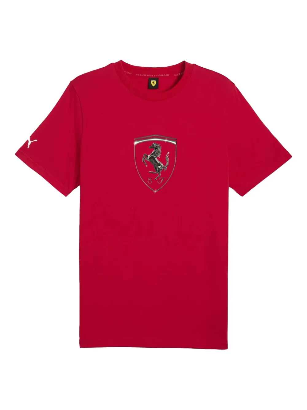 PUMA playera Ferrari Race de algodón con motivo gráfico | rojo | Image 1