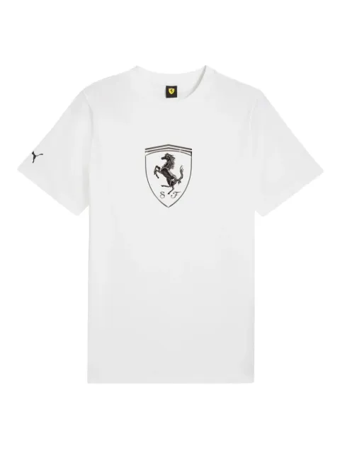 PUMA x Ferrari Race shield-print cotton T-shirt