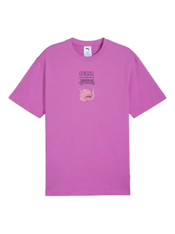 PUMA x TEENAGE MUTANT NINJA TURTLES graphic-print T-shirt | Purple