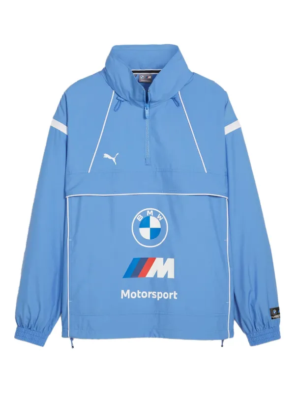 PUMA x BMW M Motorsport logo-print Track Jacket | Blue | FARFETCH HK