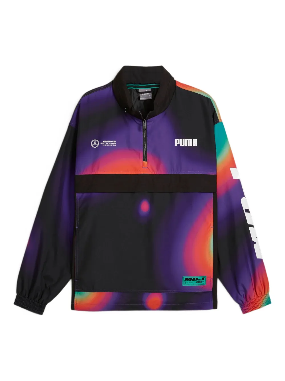PUMA x MAPF1 X MDJ woven sweatshirt | Black | Image 1
