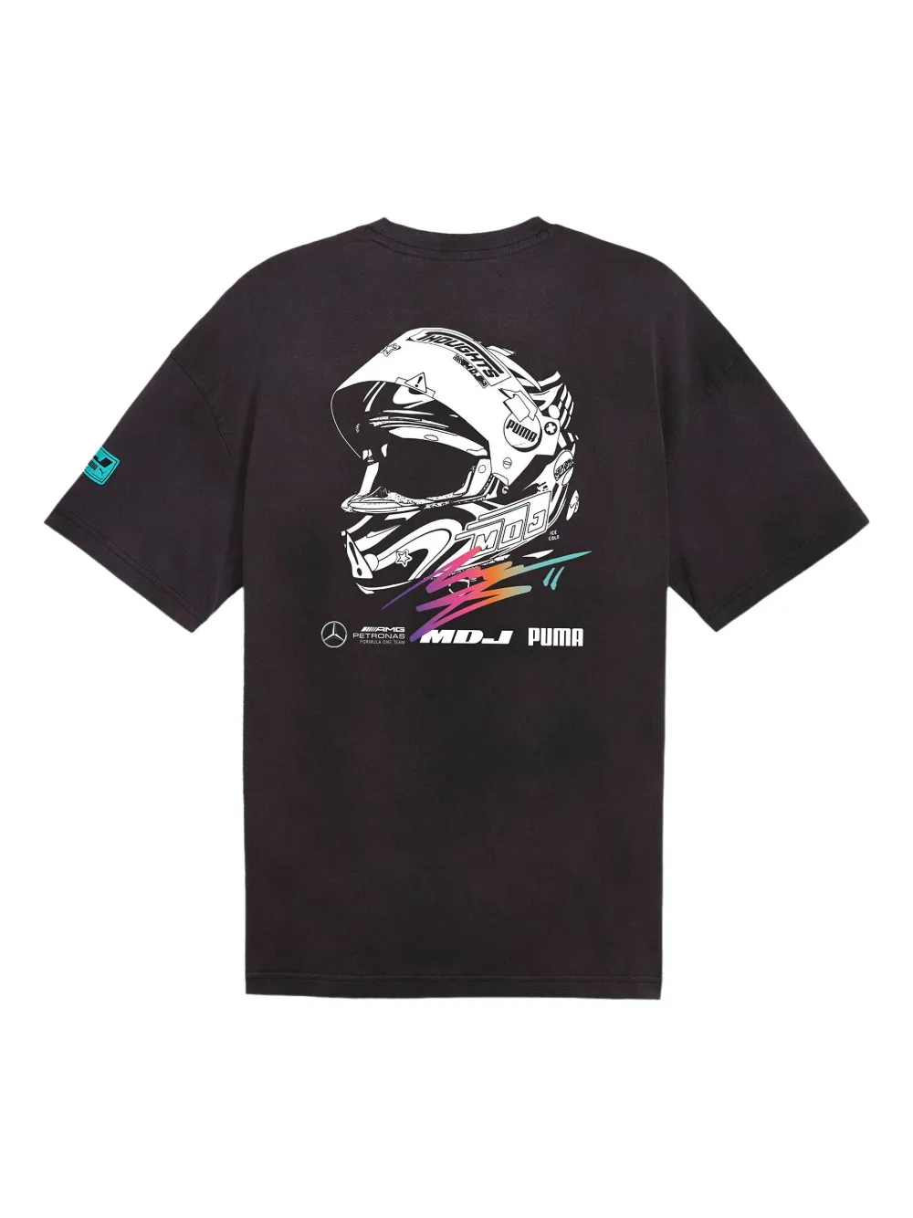 PUMA x Mercedes-AMG Petronas F1 x MDJ cotton T-shirt - Wit