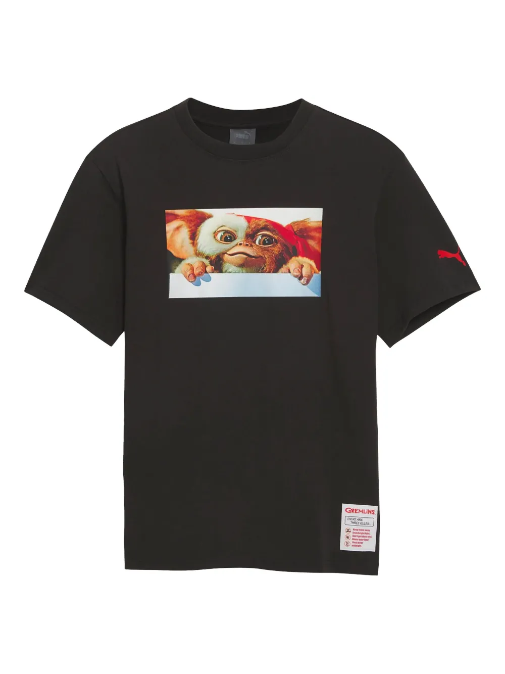 Puma X Gremlins Short-sleeve T-shirt In Black