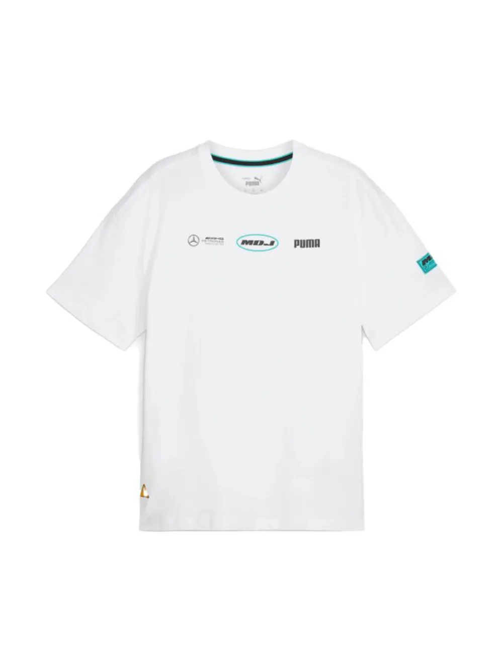 PUMA x Mercedes-AMG Petronas F1 x MDJ cotton T-shirt - Bianco