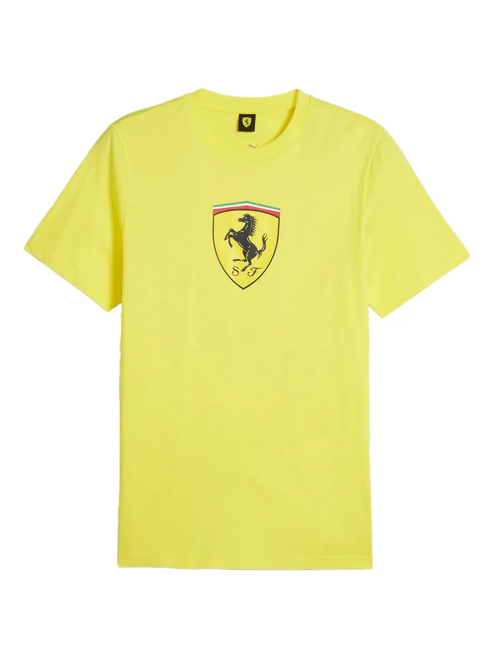PUMA playera Race Big Shield en colaboración con Scuderia Ferrari | amarillo | Image 1