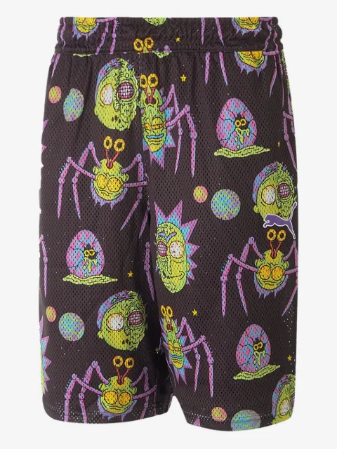 PUMA x Rick and Morty AOP graphic-print shorts