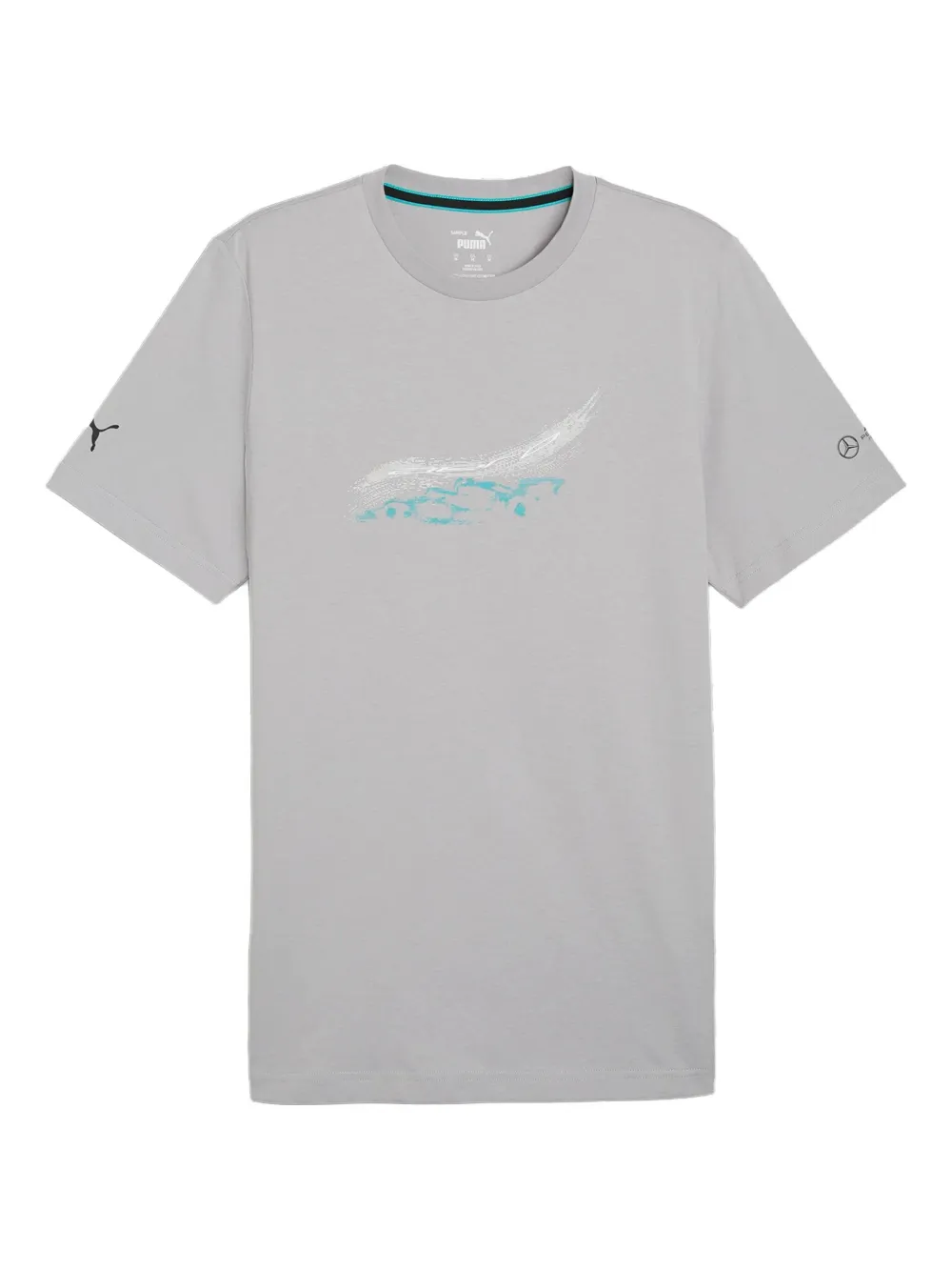 PUMA playera estampado AMG Petronas F1 Team de Versace x Mercedes | gris | Image 1