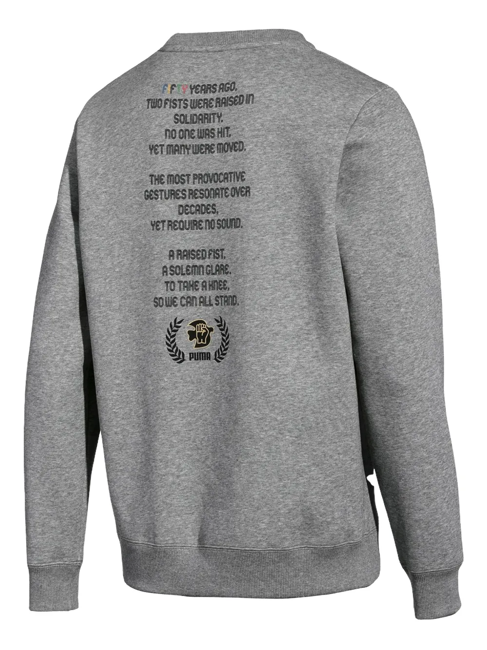 PUMA x Power Through Peace sweatshirt - Grijs